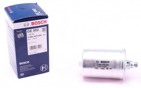 Топливный фильтр 8092 MB / PORSHE BOSCH 0986AF8092 (фото 1)
