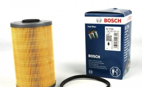 Топливный фильтр 1724 OPEL / RENAULT Master / Trafic / Movano / Interstar / Primastar 1,9-2,5 00 - BOSCH 1457431724