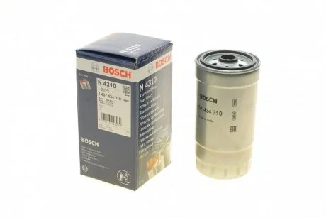 Фільтр паливний (ставили на sorento 2.5td (d4cb) iveco fiat/alfa/lancia chrysler) BOSCH 1457434310
