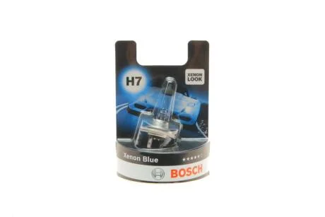 Лампа H7 55W 12V Xenon Blue блістер BOSCH 1987301013