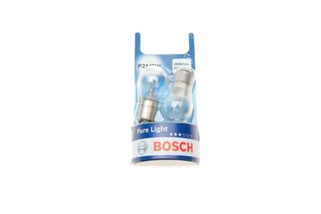 Лампа P21/5W 12V блістер 2 шт. BOSCH 1987301016