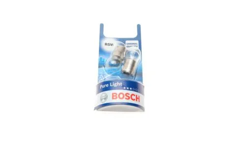 Автолампа Pure Light R5W BA15s 5 W прозрачная BOSCH 1987301022