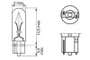 Лампа панелі приладів (упаковка-блістер 2шт) PBT5 12В 1,2Вт Pure Light BOSCH 1987301024 (фото 6)