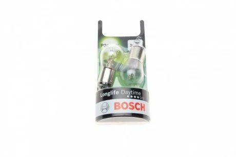 Лампа P21/5W 12V Longlife Daytime блістер 2 шт. BOSCH 1987301055