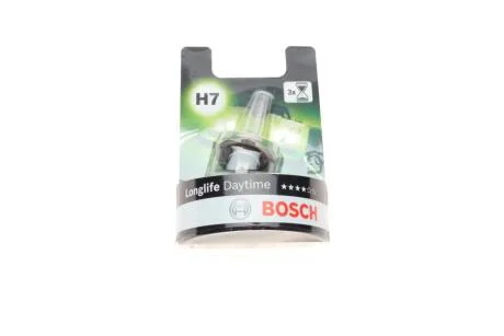 Лампа розжарювання H7 12V 55W PX26d daytime (blister) BOSCH 1987301057