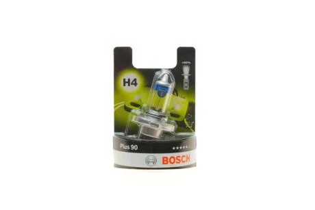 Лампа Н4 60/55W 12V Plus 90 блістер BOSCH 1987301077