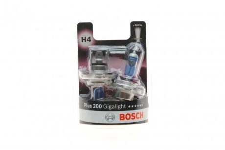 Лампочка H4 (12В, 60/55Вт, тип гнізда: P43T) BOSCH 1 987 301 435
