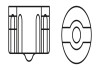 Лампа LED Retrofit W3x16q (W21/5W) 12В 2,5Вт (блістер - 2шт.) RED - кратн. 10 шт BOSCH 1987301525 (фото 7)