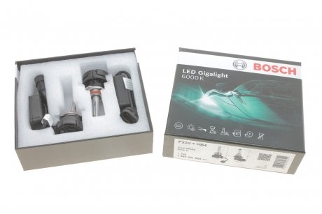 Лампа (2шт.) Duobox LED Gigalight P22d (HB4) 12В 30Вт BOSCH 1987301555 (фото 1)