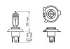 Автолампа Pure Light HS1 PX43t 35 W прозрачная BOSCH 1987302104 (фото 6)