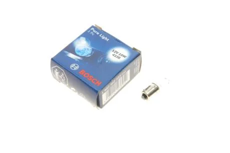 Автолампа Pure Light H10 BA9s 10 W BOSCH 1987302233