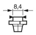 Автолампа Pure Light BAX BX8,4d 1,2 W BOSCH 1987302235 (фото 7)