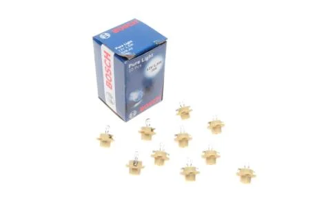 Автолампа Bosch Pure Light BAX BX8,4d 1,5 W прозрачная BOSCH 1987302255