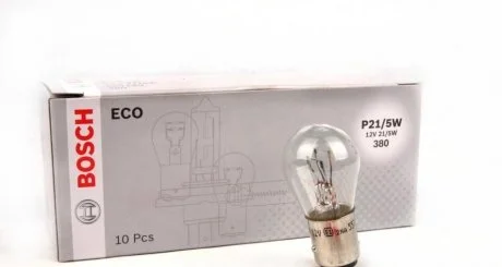 Лампа розжарювання p21/5w 12v BOSCH 1987302814