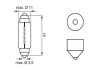 Автомобільна лампа 10W 12V ECO SV8,5 11x41 BOSCH 1987302825 (фото 5)