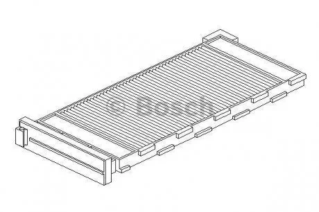 Воздушный фильтр салона 1118 Nissan Almera N15 BOSCH 1987431118