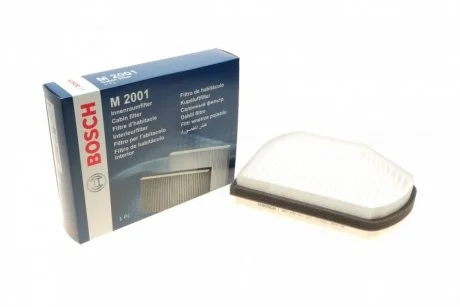 Воздушный фильтр салона 2001 MB C180, C200, C220, C240, E320, E430, E200, E280 (202,208,210) 96-04 BOSCH 1987432001