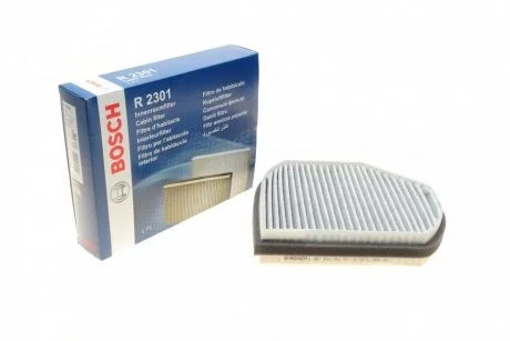 Повітряний фільтр салону 2301 MB C180,C200,C220,C240,C230,C280,E200,E220,E230,E280,E320,E420 (202,20 BOSCH 1987432301