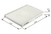 Фильтр салона угольный MB GL (X164), M (W164), R (W251, V251) 3.0CDI-6.2i 07.05- BOSCH 1 987 432 309 (фото 5)