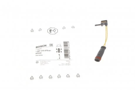Датчик износа тормозных колодок BOSCH 1987473070
