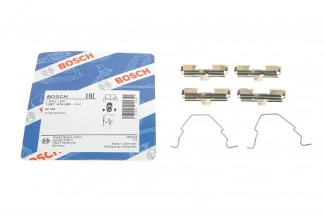 КМП тормозных колодок MAZDA 626 / MX-6 / Xedos-6 1,6-2,5 91 -99 BOSCH 1987474280