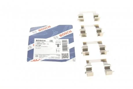 КМП гальмівних колодок MITSUBISHI Galant / L200 / 400 / Outlander / Pajero / Space.. 2,0-3,5 90 - BOSCH 1987474325