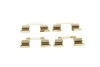 КМП гальмівних колодок AUDI / VW A6 / A8 / RS4 / RS6 / S8 / Multivan / Phaeton / T5 / T6 1,9-6,0 02 - BOSCH 1987474402 (фото 2)