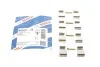 КМП тормозных колодок CITROEN / FIAT / PEUGEOT Jumper / Ducato / Boxer передняя сторона 2,2-3,0 06 - BOSCH 1987474710 (фото 1)