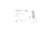 Гальмівний шланг TOYOTA Corolla E12 \'\'R BOSCH 1987476207 (фото 2)