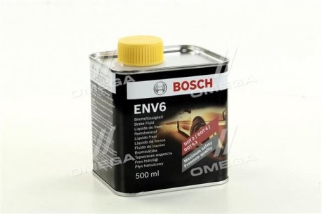 Тормозная жидкость ENV6-0,5 L - кратн. 630 шт BOSCH 1987479206