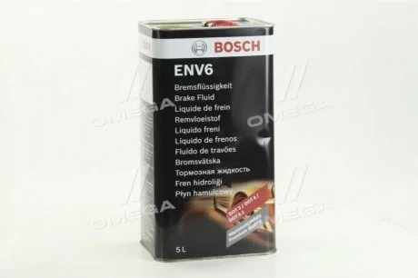 Тормозна рідина Bosch ENV6 5л BOSCH 1 987 479 208
