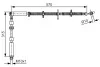 Тормозной шланг LAND ROVER Discovery \'\' FL \'\' 2,7-5,0 \'\'09 >> BOSCH 1987481A63 (фото 1)