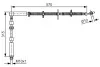 Тормозной шланг LAND ROVER Discovery \'\' FR \'\' 2,7-5,0 \'\'09 >> BOSCH 1987481A64 (фото 1)