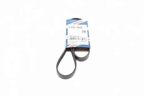 Ремень приводной поликлиновый 5PK1025 BOSCH 1987945713