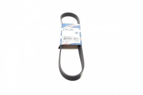 Ремень приводной поликлиновый 6PK850 BOSCH 1987946011