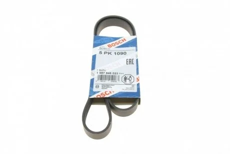 Ремень приводной поликлиновый 5PK1090 BOSCH 1987946023