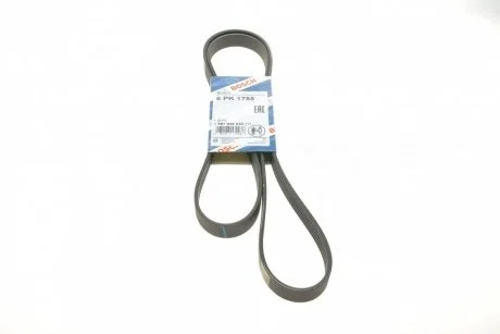 Ремінь П-клиновий 6PK1755 BOSCH 1987946030
