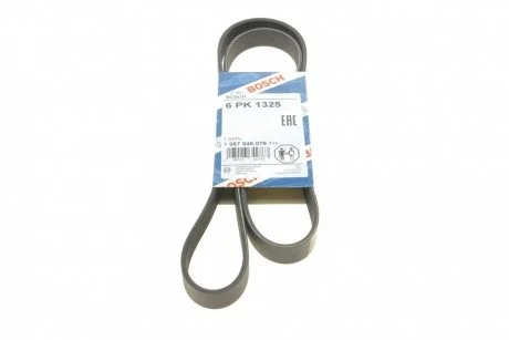 Ремень приводной поликлиновый 6PK1325 BOSCH 1987946078