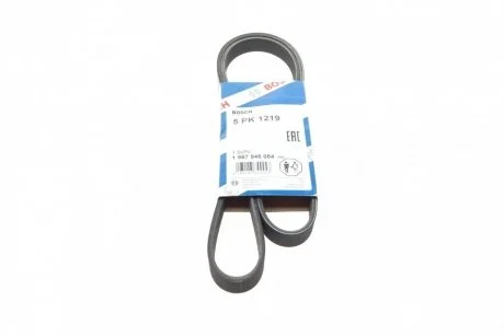 Ремень приводной поликлиновый 5PK1219 BOSCH 1987946084