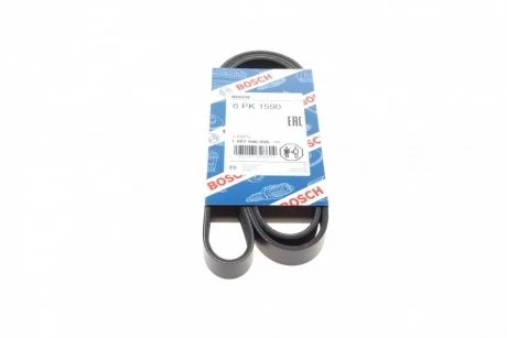 Ремень приводной поликлиновый 6PK1590 BOSCH 1987946096