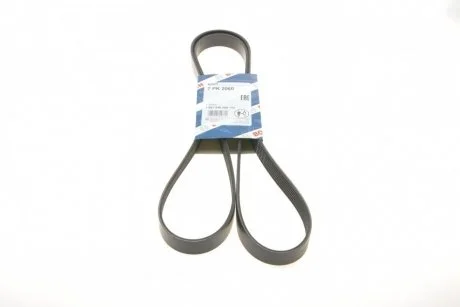 Ремень приводной поликлиновый 7PK2060 BOSCH 1987946260