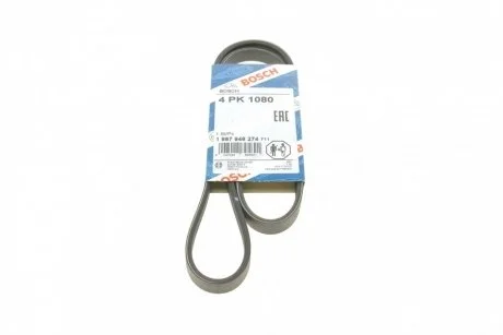 Ремінь П-клиновий 4PK1080 BOSCH 1987946274
