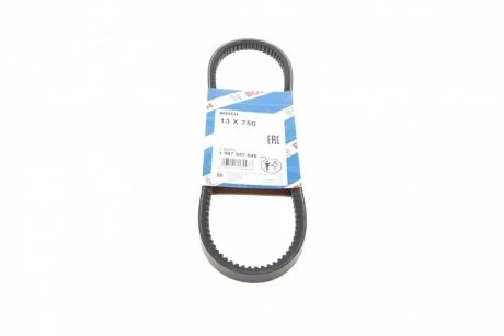 Ремень клиновой 13 * 750 BOSCH 1987947648