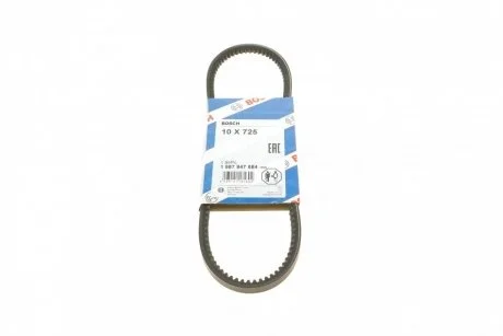 Ремень клиновой 10 * 725 BOSCH 1987947684