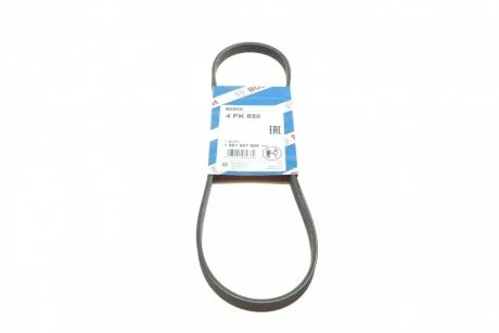 Ремень приводной поликлиновый 4PK850 BOSCH 1987947895
