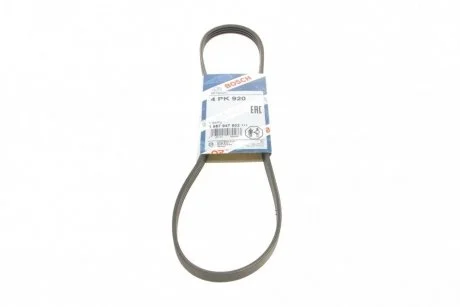 Ремень приводной поликлиновый 4PK920 BOSCH 1987947902