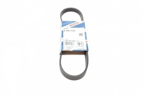 Ремень приводной поликлиновый 5PK710 BOSCH 1987947909