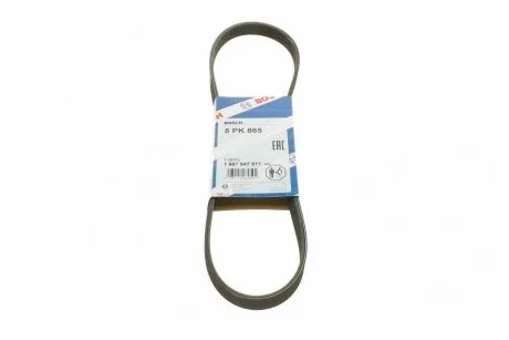 Ремень приводной поликлиновый 5PK865 BOSCH 1987947911