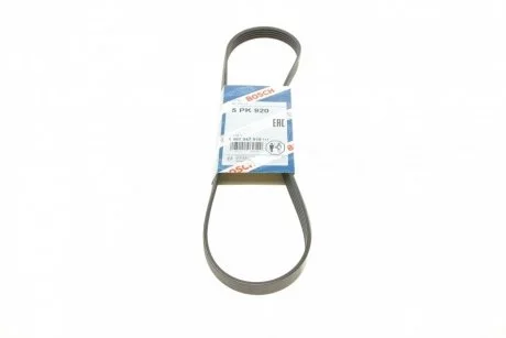 Ремень приводной поликлиновый 5PK920 BOSCH 1987947915
