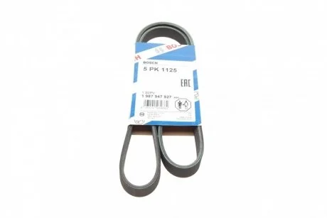 Ремень приводной поликлиновый 5PK1125 BOSCH 1987947927